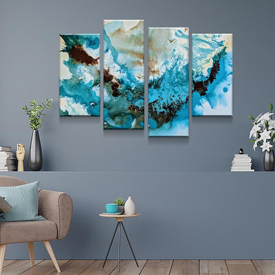 Abstract Call of the Ocean Canvas Set