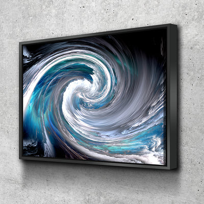 Abstract Wave Canvas Set