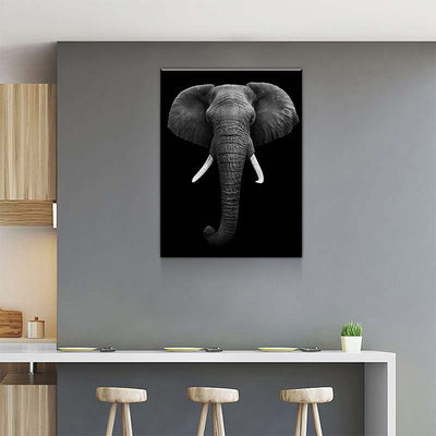 Elephant Portrait Canvas Set