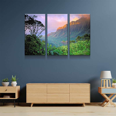 Mountaintop View Canvas Set