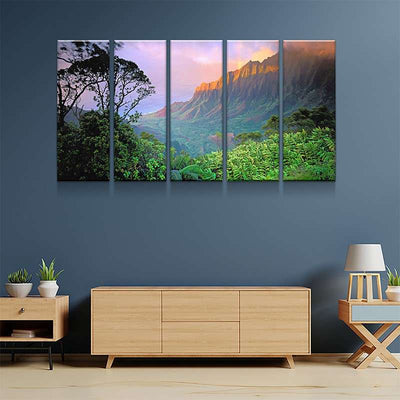 Mountaintop View Canvas Set