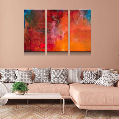 Strokes of All Colors Canvas Set