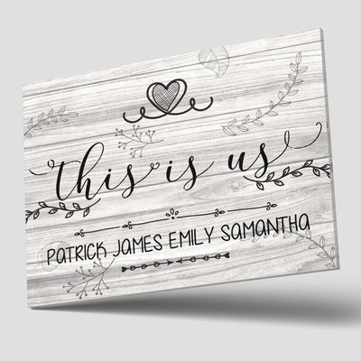 This is Us Forever Custom Canvas Set
