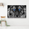 Blue Eyed Tiger Canvas Set