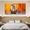 Sailing Abstract Canvas Set